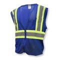 Radians Hi-Vis Econ TpO/Cl1 Two Tone Safety Vest-Blu-3X SV22-1ZBLM-3X